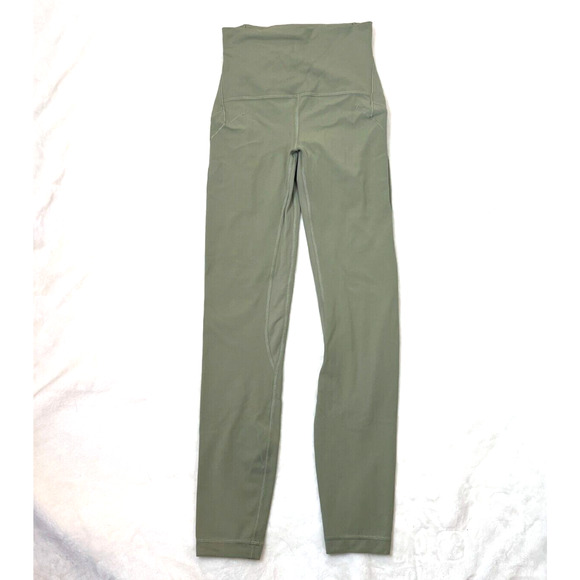 Lululemon High-Rise Tight leggings green size 2 - Picture 2 of 7